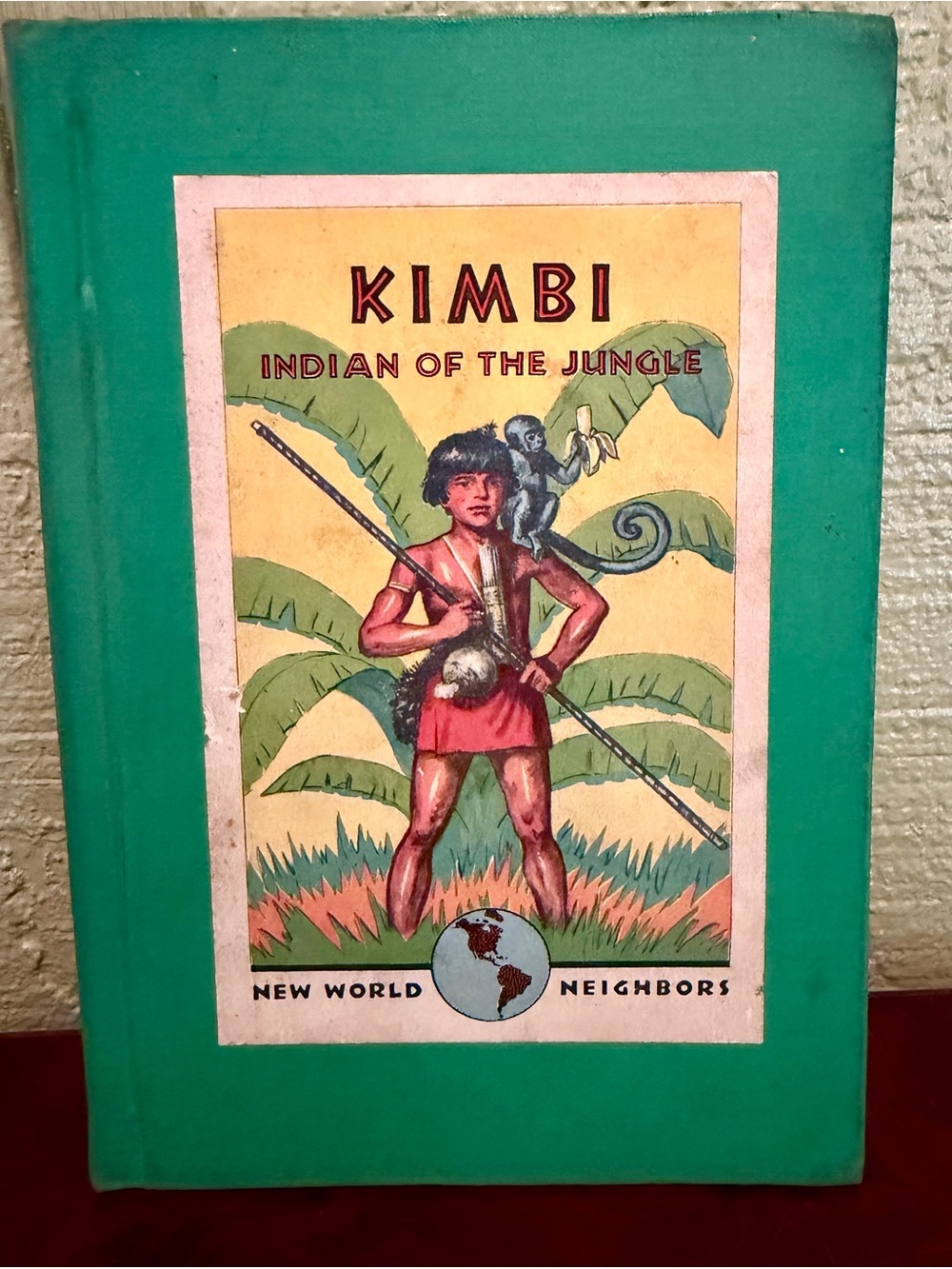 1941 Kimbi: Indian of the Jungle HC Henry Lionel Williams Illustrated Vintage